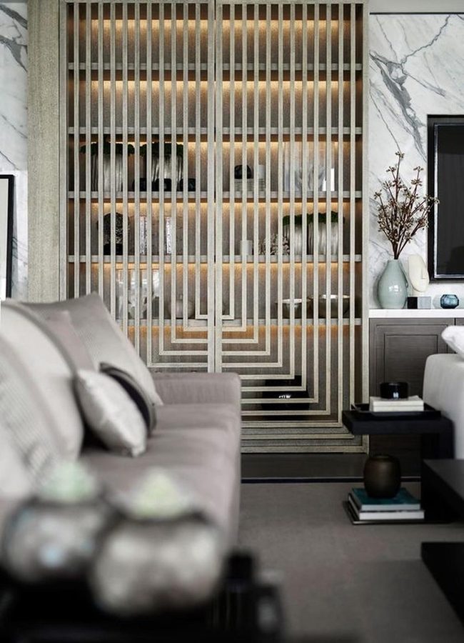 Marble Contrast Modern Gray