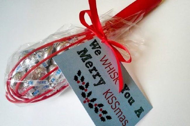 Chocolate-Filled Silicone Whisk Gift