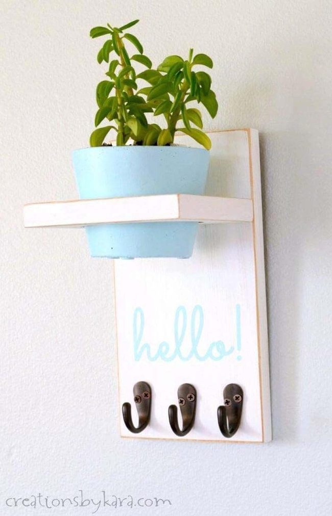 Handmade Signs With Living Green Touches
