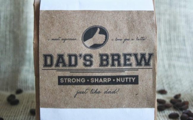 Brown Bag Thumbs Up Coffee