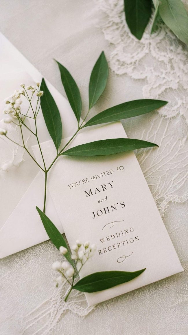 White Paper Eucalyptus Elegance