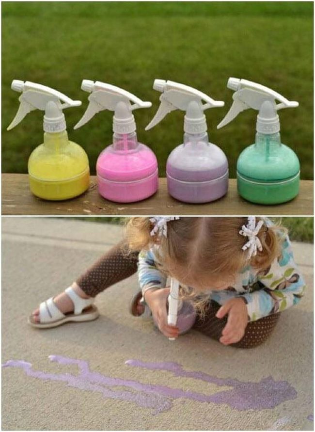 Spray Chalk Mess-Free Creativity