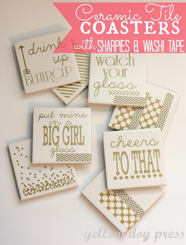 Homemade Coasters, Instant Personality