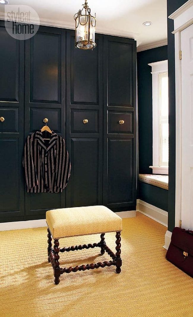 Brass Knob Pax Wardrobe Transformation