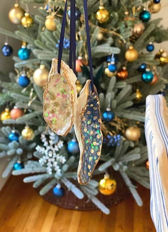 Iridescent Shells On Winter Trees