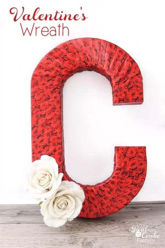Personalized Initial Wreath