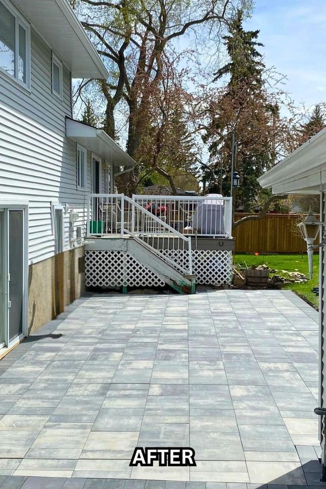 Thick Pavers Over Solid Base