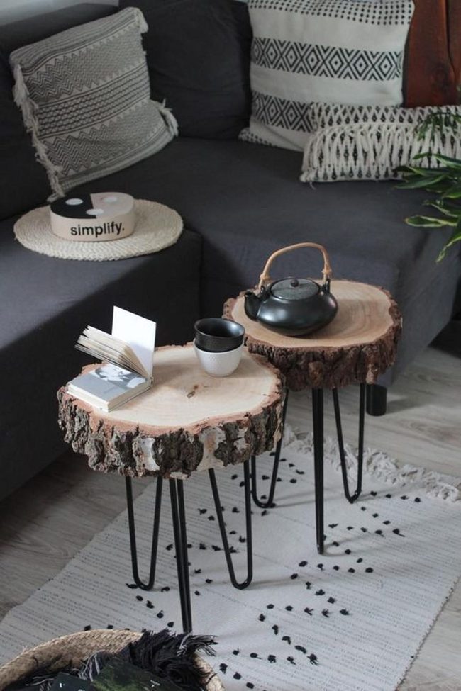 Lightweight Iron Legs Modern Tables