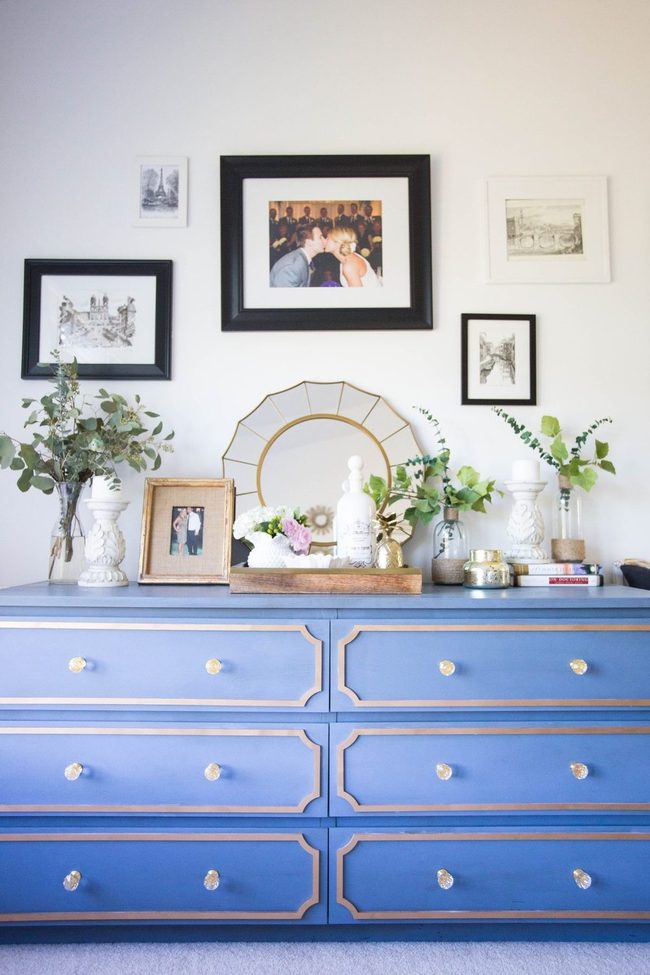 Deep Color Malm Dresser Refresh
