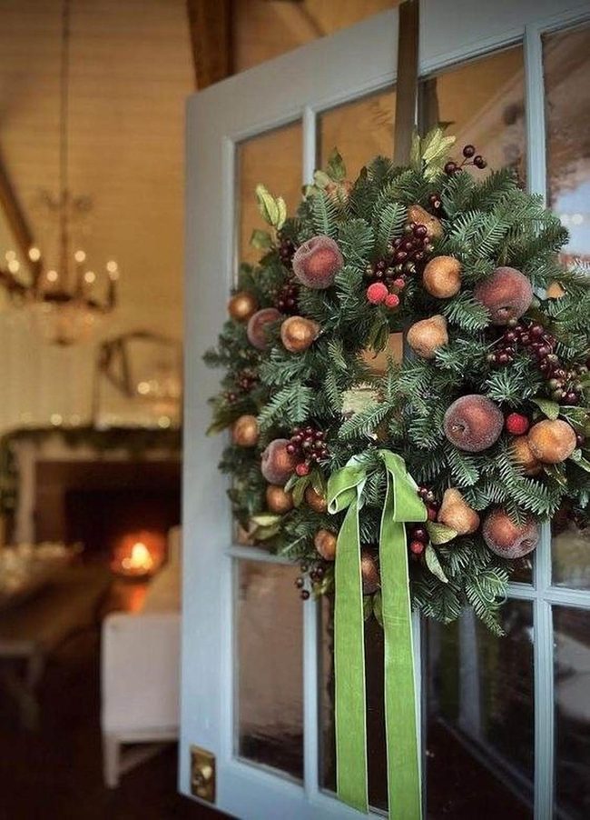 Green Foliage With Ribbon Pop