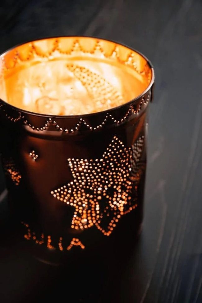 Paint Can Wax Candles