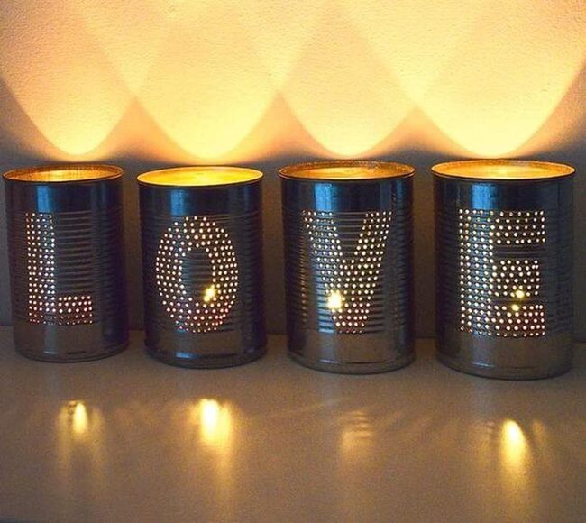 Punched Metal Light Lanterns