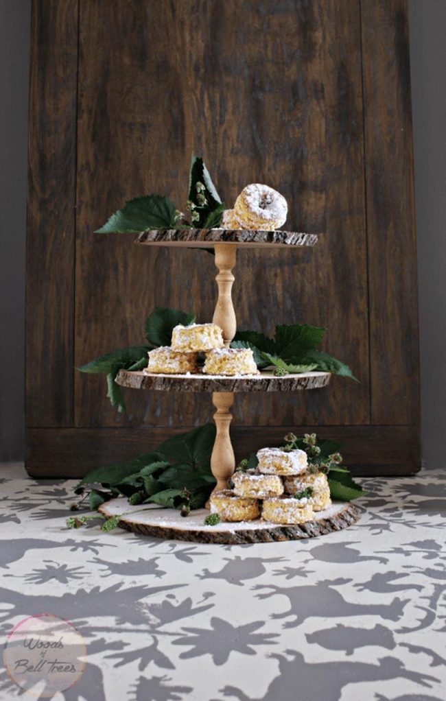 Tiered Wood Dessert Display