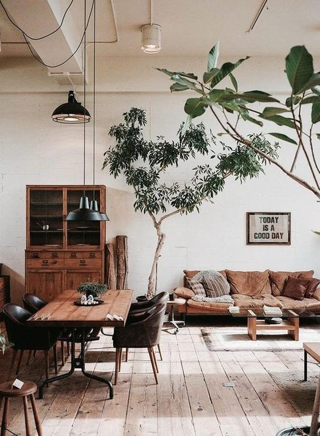 Natural Wood Anchors Scandinavian Spaces