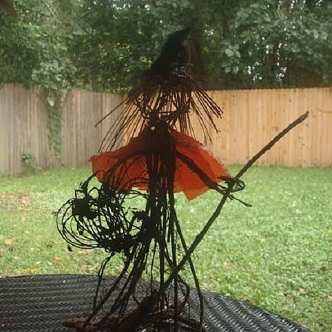 Twig Witch Garden Guardian