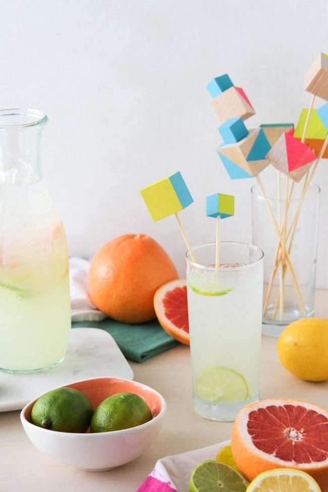 Citrus Sparkle And Fresh Juice