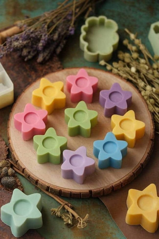 Golden Handmade Soap Bars