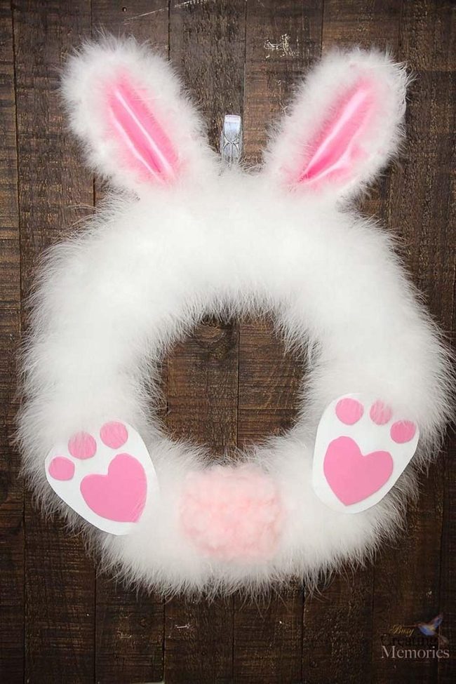 Fluffy Bunny Door Statement