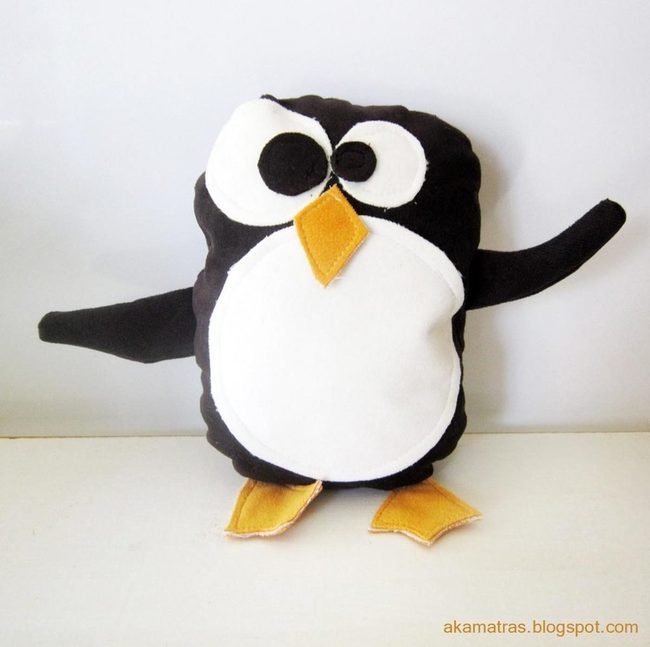 Black And White Penguin Softness