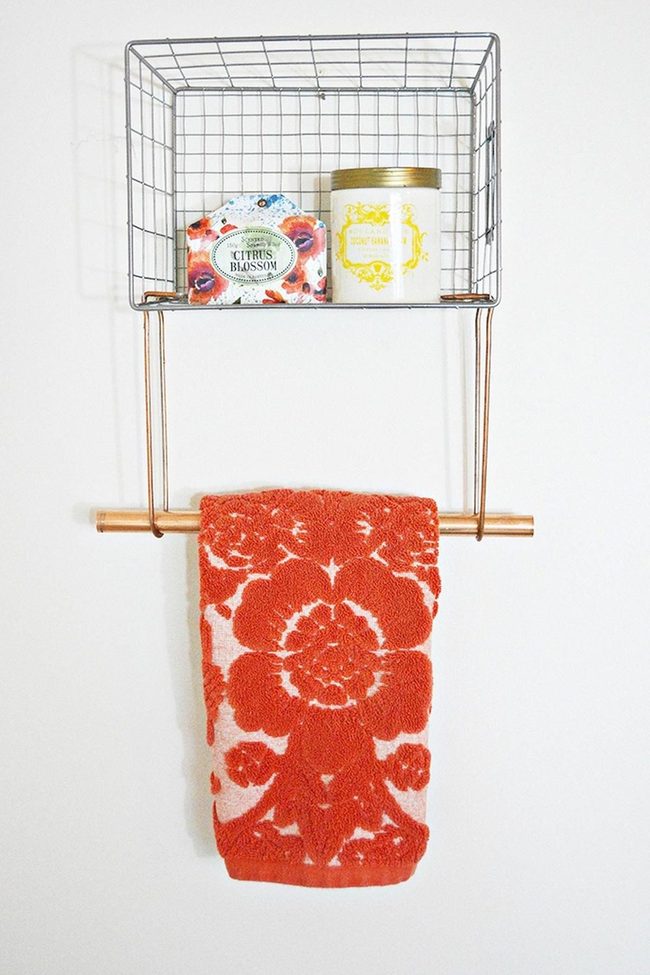 Orange Flowers Meet Copper Details