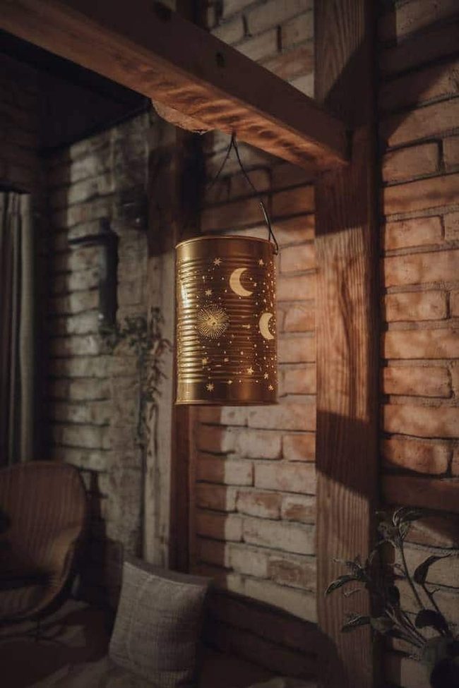 Pierced Tin Candle Glow