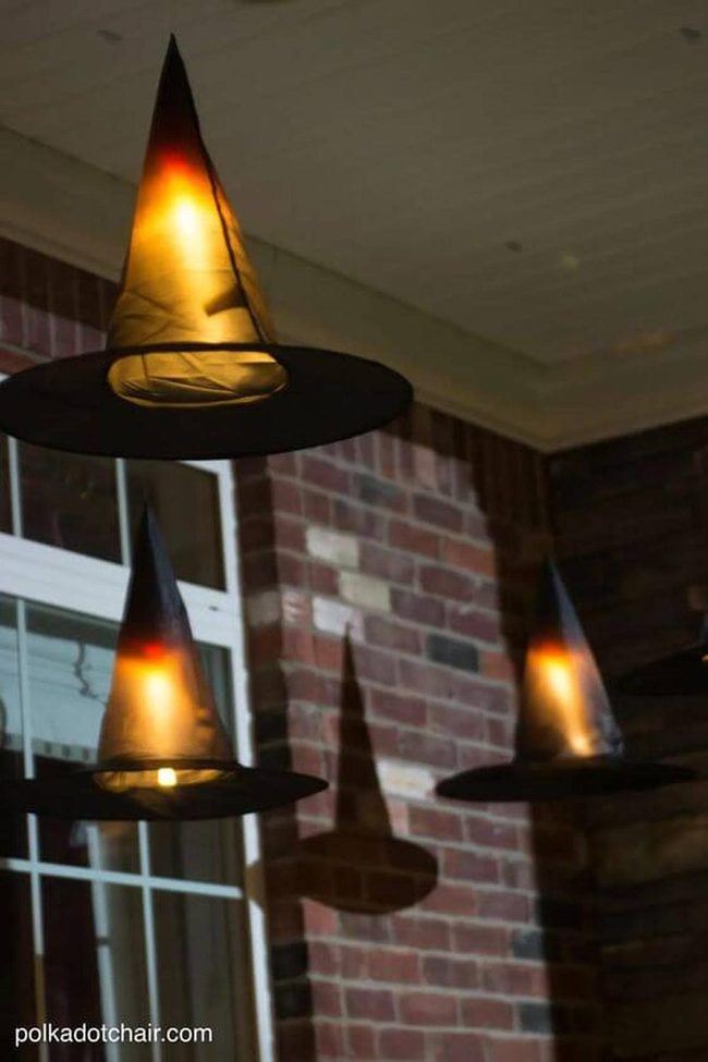 Glowing Witch Hats Halloween
