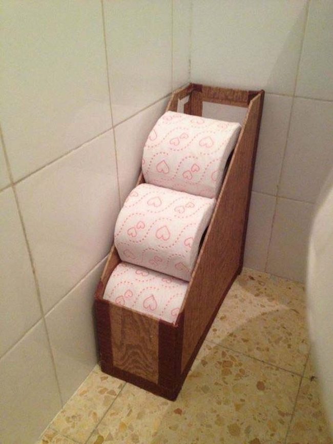 Corner Triangle Storage Solution