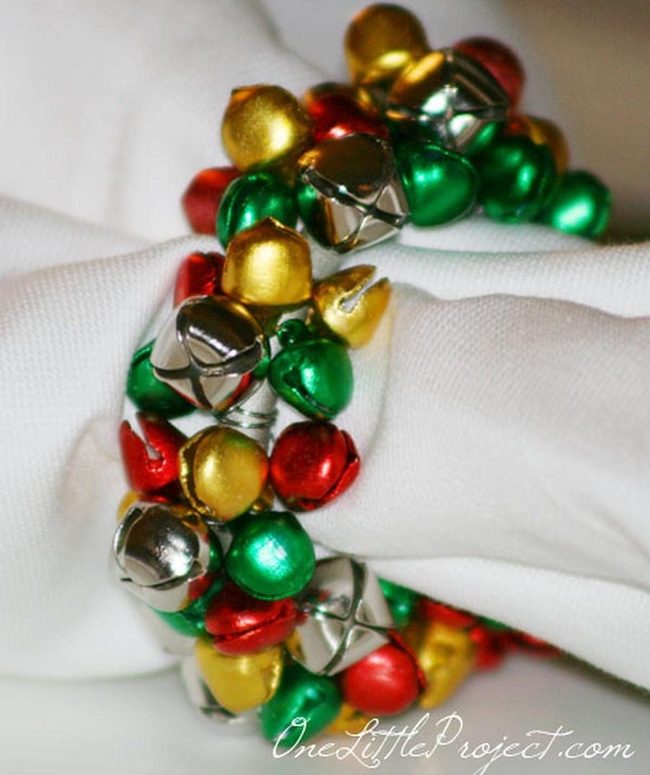 Metallic Bells With Star Cutouts