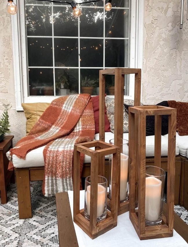 Wooden Lanterns From Scrap Wood