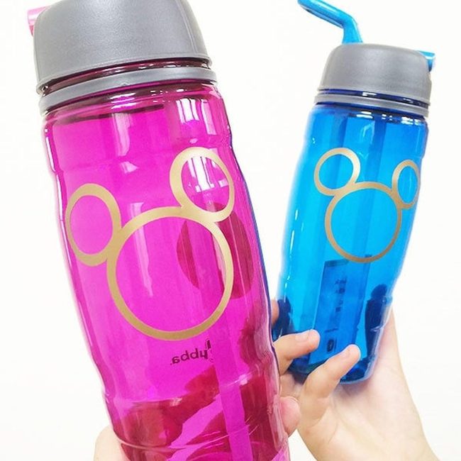 Pink Blue Cartoon Ear Bottles