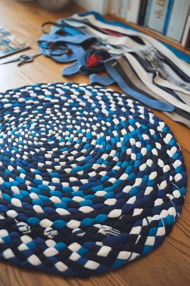 Recycled Fabric Yarn Baskets