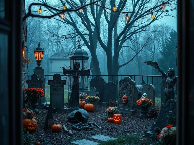 Foam Tombstones Transform Your Yard