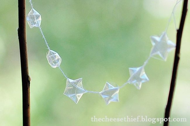 Translucent White Stars Cast Shadows