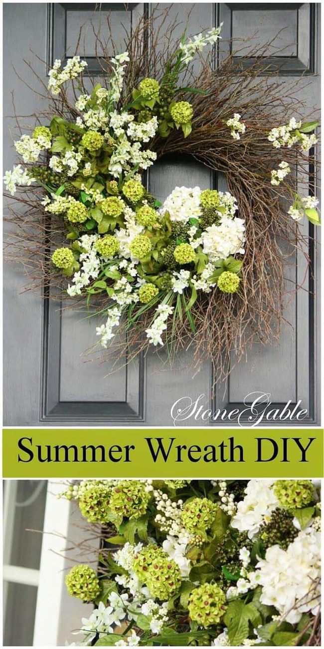 Sun Wreath Natural Dried Flowers