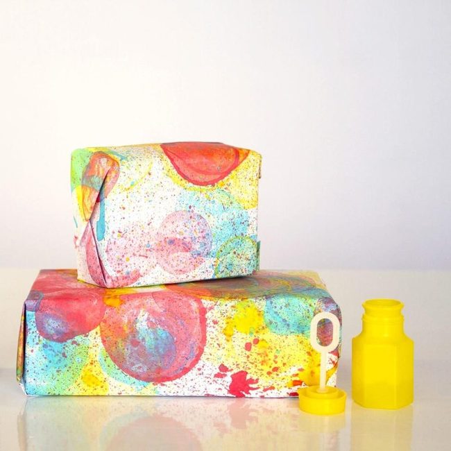Reflective Boxes Rainbow Splashes