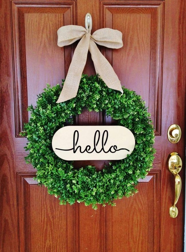 Year-Round Door Welcome