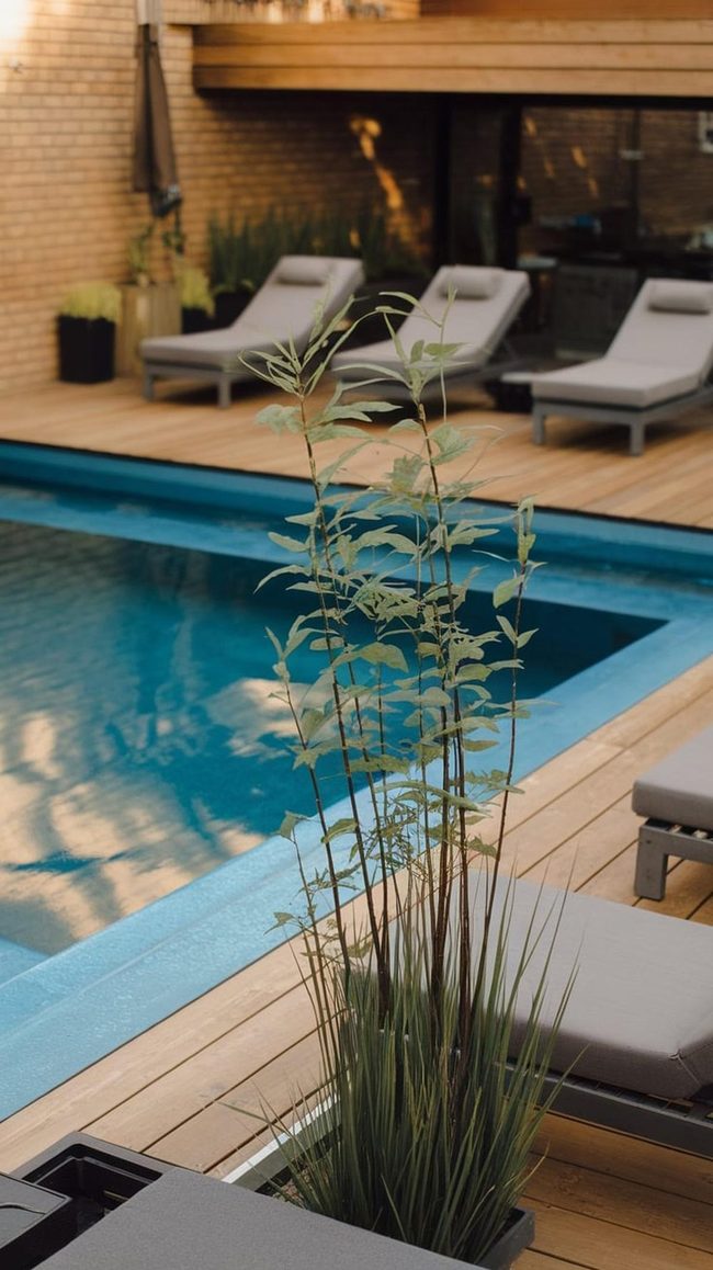 Gravel And Pavers Pool Surround