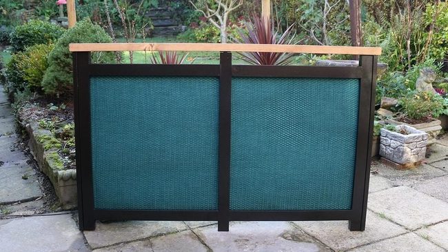 Diamond Mesh Industrial Wood Cover