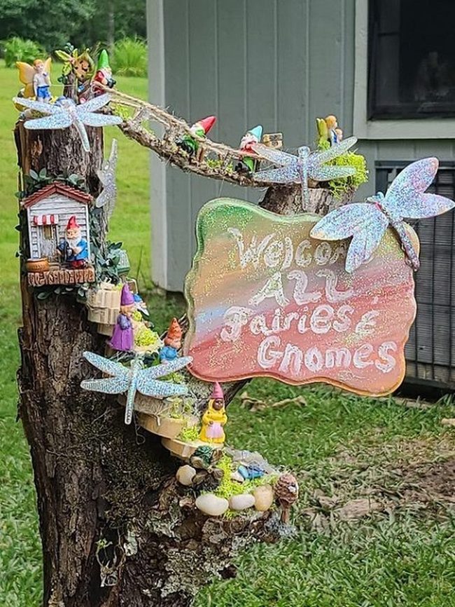Miniature Wooden Gnome Bridges