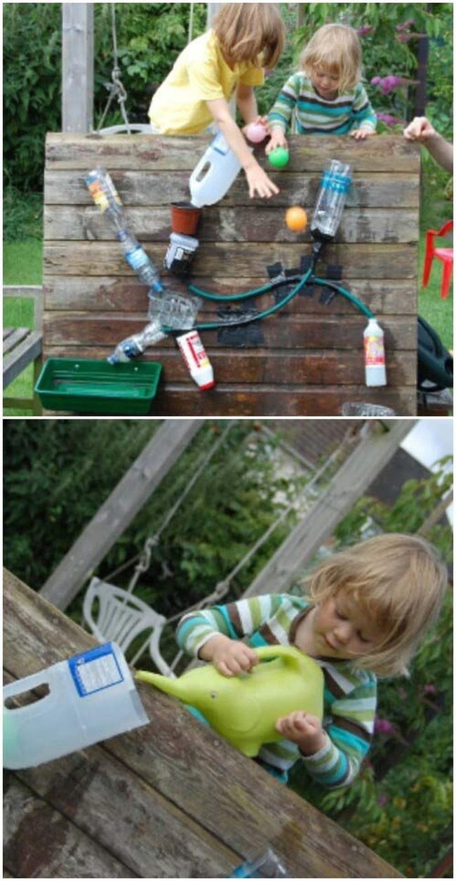 Interactive Water Play Learning Station