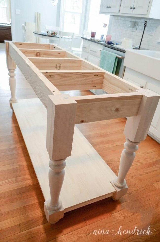 Professional-Grade Kitchen Island Details