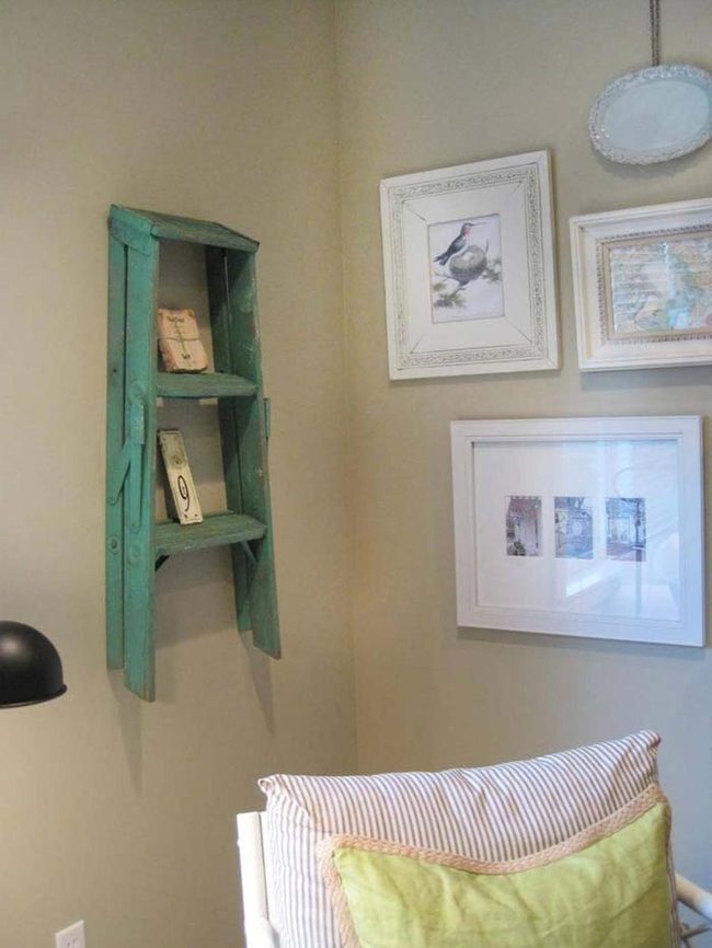 Painter'S Ladder Plant Wall