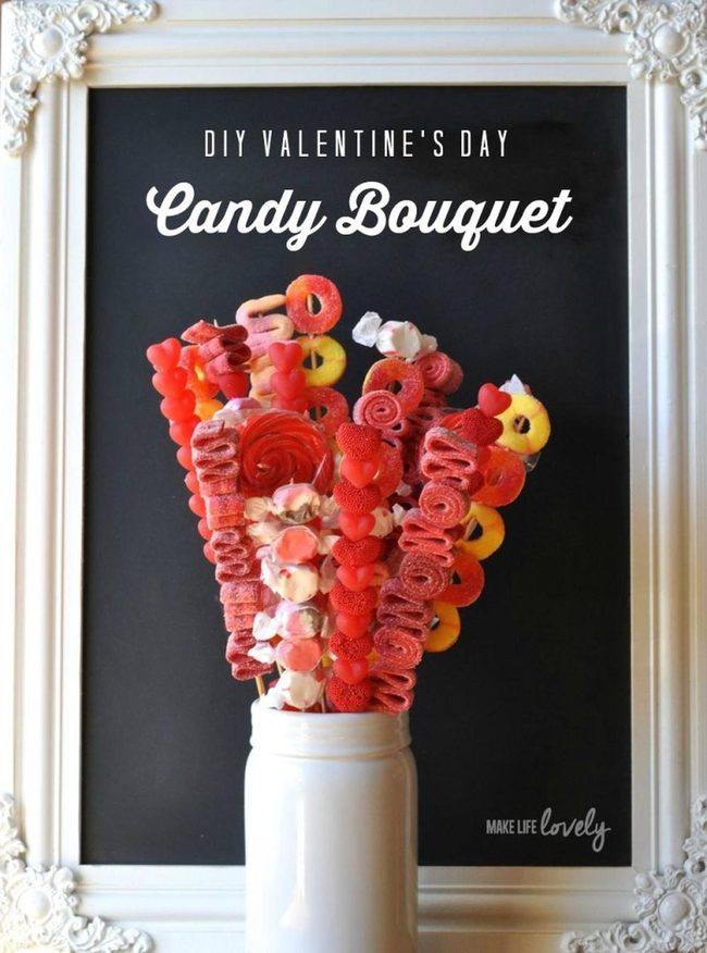 Red And Pink Candies In White Ceramic