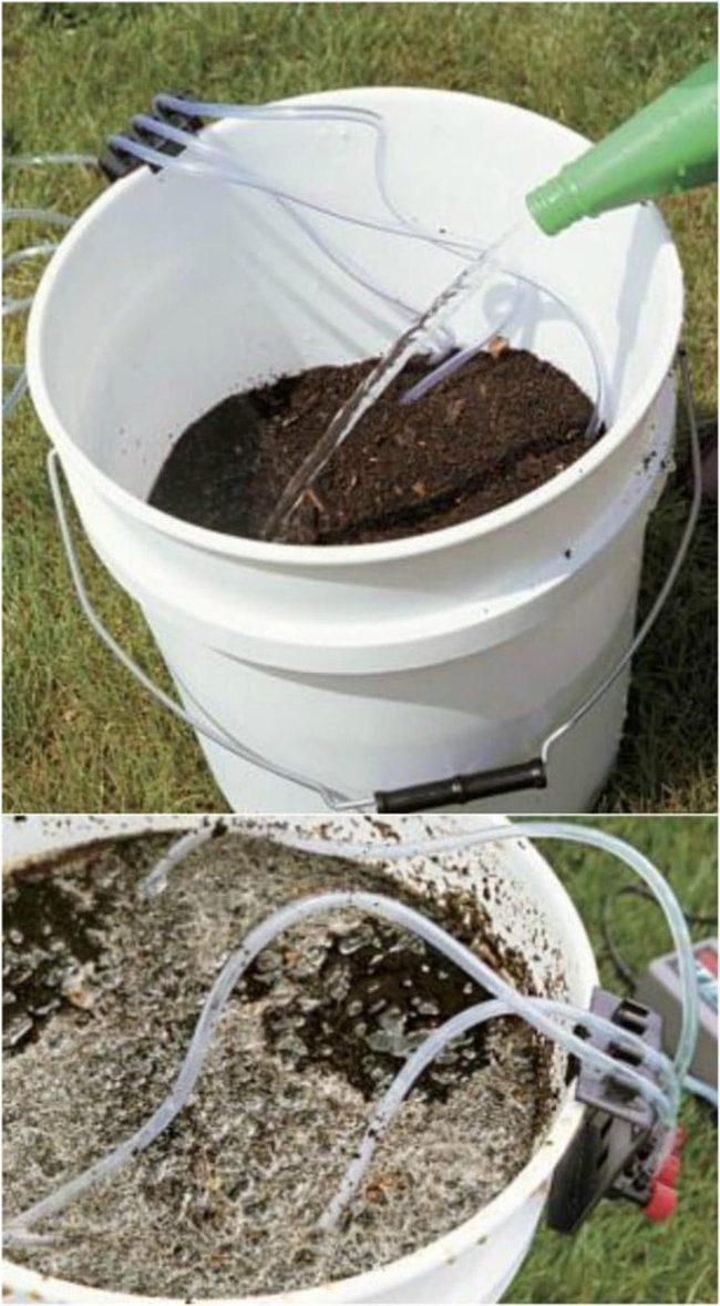 Five-Gallon Compost Tea Bucket