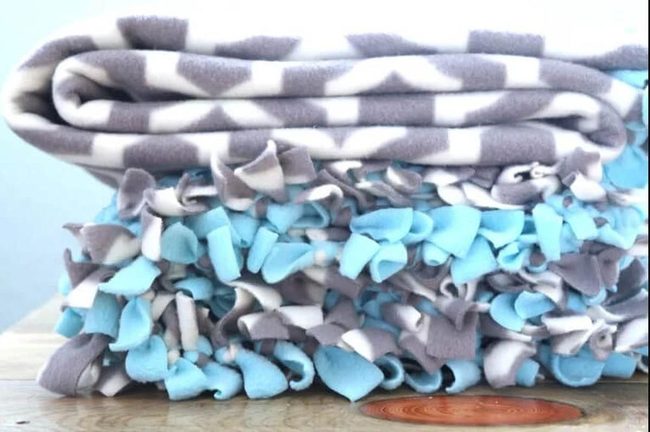 Tied Fleece Gift Blanket