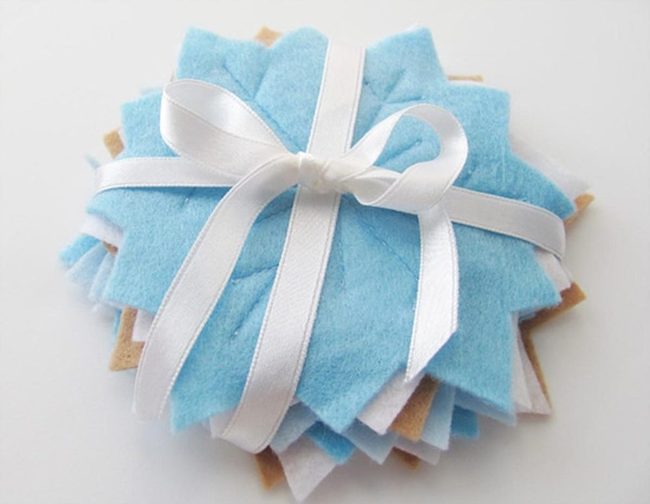 Stacked Felt Stars Soft Bundle