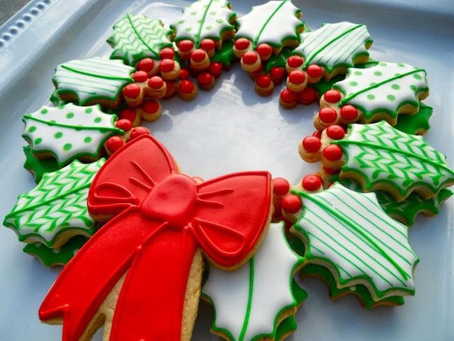 Candy Wreath Rainbow Door Welcome