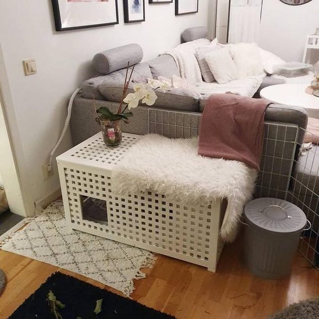 Warm Wood Meets Calm Gray
