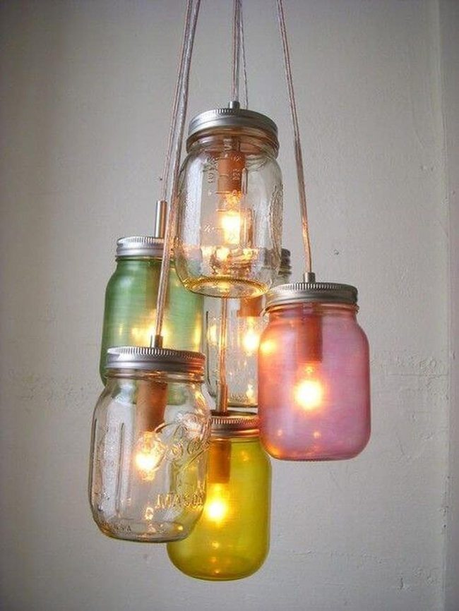 Glowing Glass Jars Everywhere