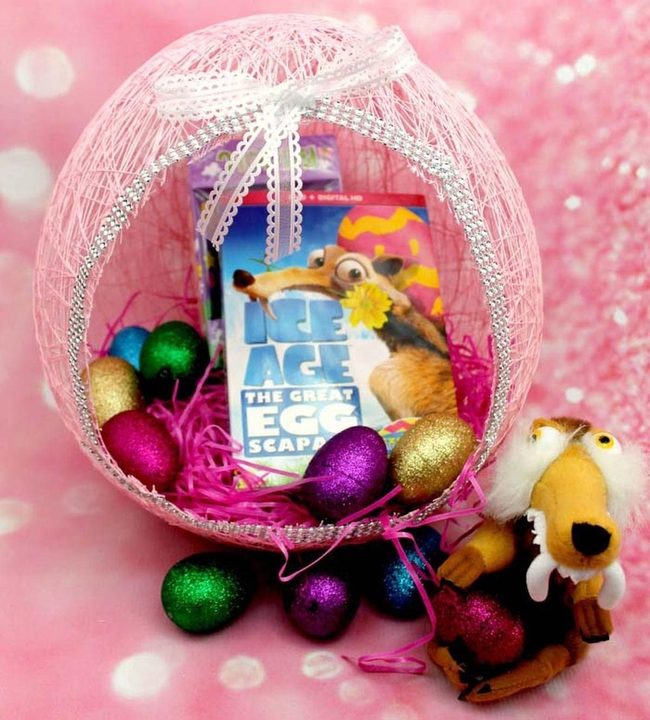 Ice Age Easter Basket Dollar Store